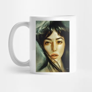 Monica Bellucci portrait Mug